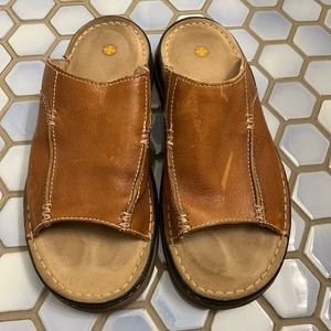 Mens Size 9 Dr. Martens Leather Slides